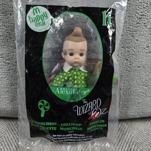 McDonald's Madame‎ Alexander Lollipop Munchkin Doll Wizard of Oz Vintage 2008